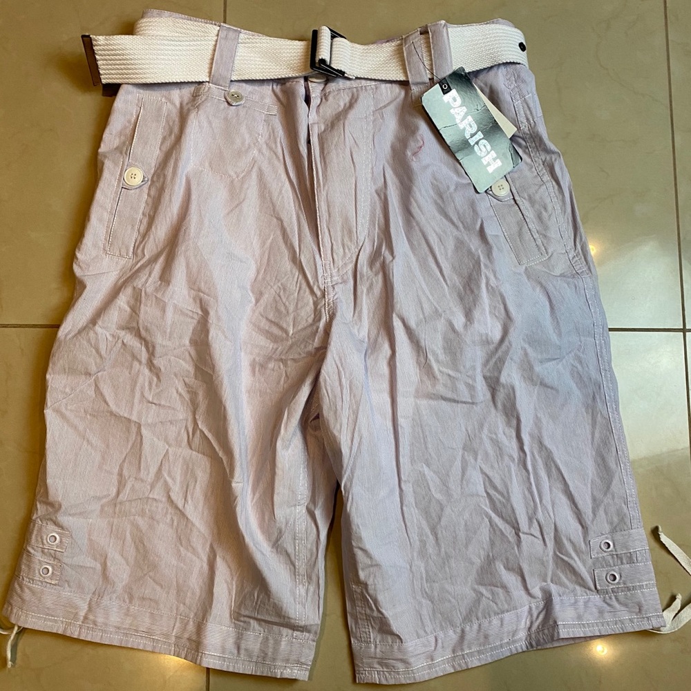 Parish nation cargo shorts size 32